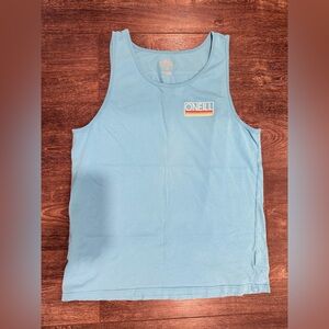 O'Neill Blue Tank with Vibrant Logo Mens large